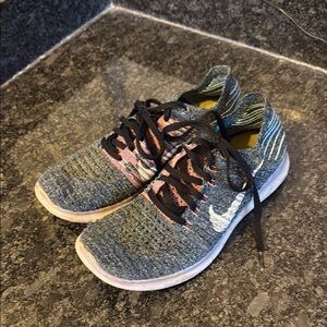Nike Multicolor Flyknit Running Shoes